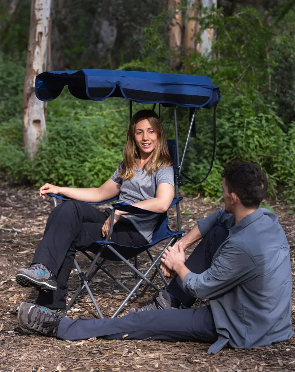 כסא מתקפל עם גגון Miami – Outdoor Revolution-12323 – נייבי – 3