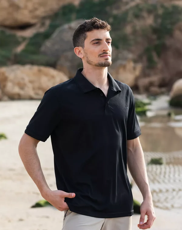 חולצה Polo Cool Dry – Outdoor Revolution-3011 – שחור – 2