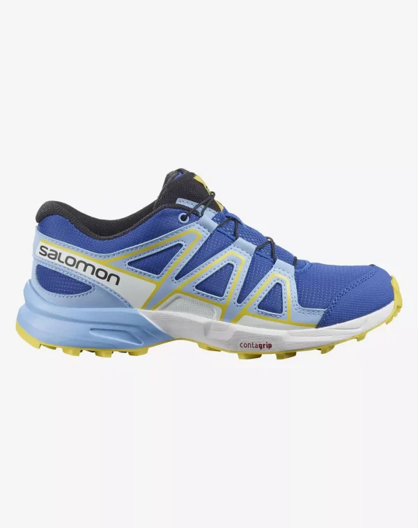 נעלי Speedcross Junior – Salomon-L412885 – turkish-sea-little-boy-blue-lemon-zest – 1