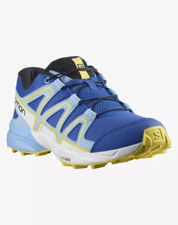 נעלי Speedcross Junior – Salomon-L412885 – turkish-sea-little-boy-blue-lemon-zest – 2