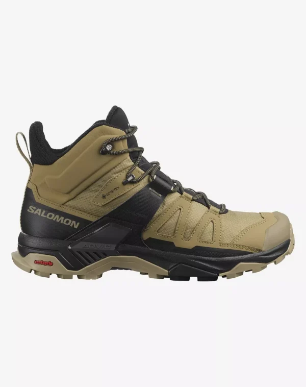 נעלי X Ultra 4 Mid Gtx – Salomon-L412941 – kelp-black-safari – 1