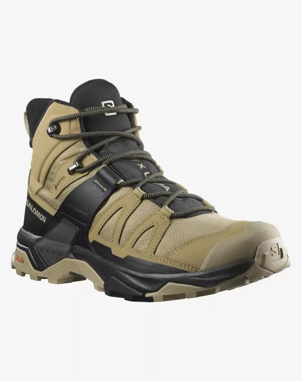 נעלי X Ultra 4 Mid Gtx – Salomon-L412941 – kelp-black-safari – 1