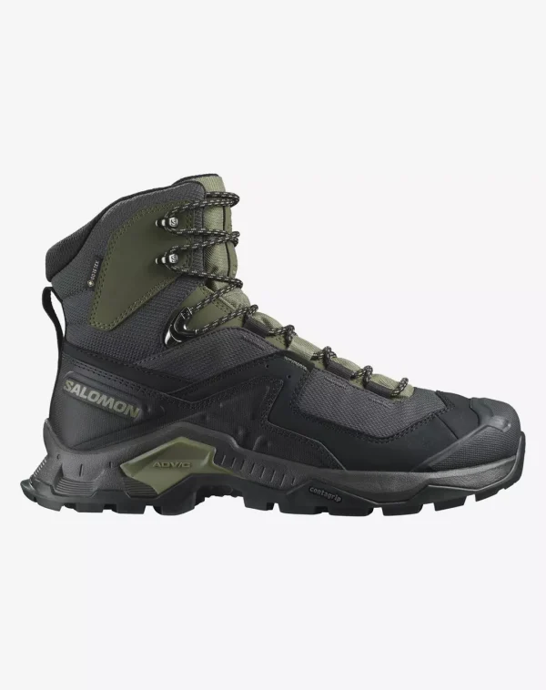 נעלי Quest Element Gtx – Salomon-L414571 – black-deep-lichen-green-olive-night – 2