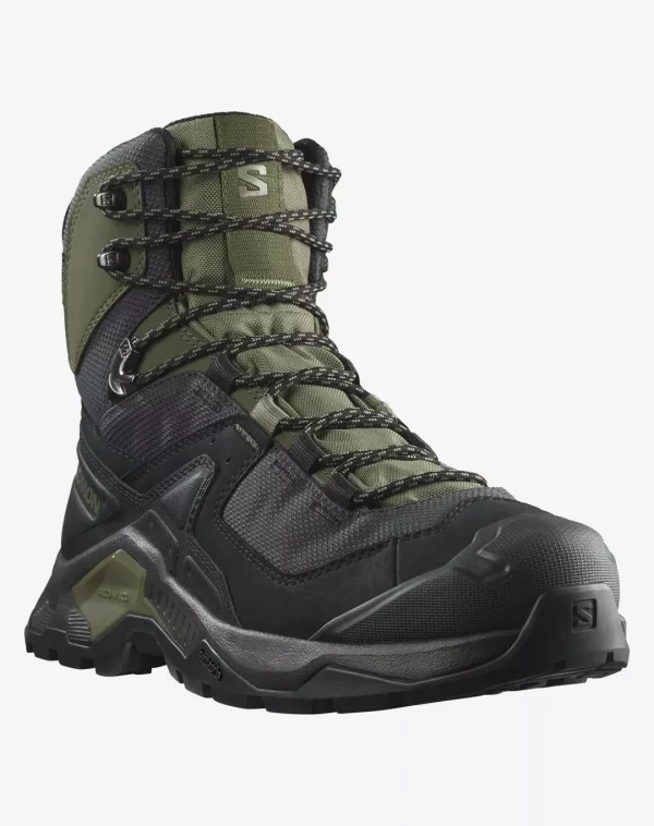 נעלי Quest Element Gtx – Salomon-L414571 – black-deep-lichen-green-olive-night – 3