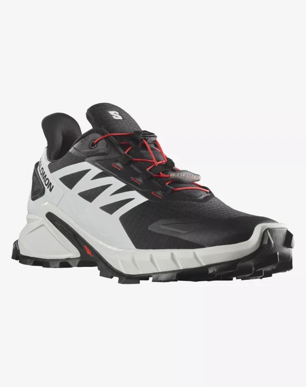 נעלי Supercross 4 – Salomon-L417366 – black-white-fiery-red – 1