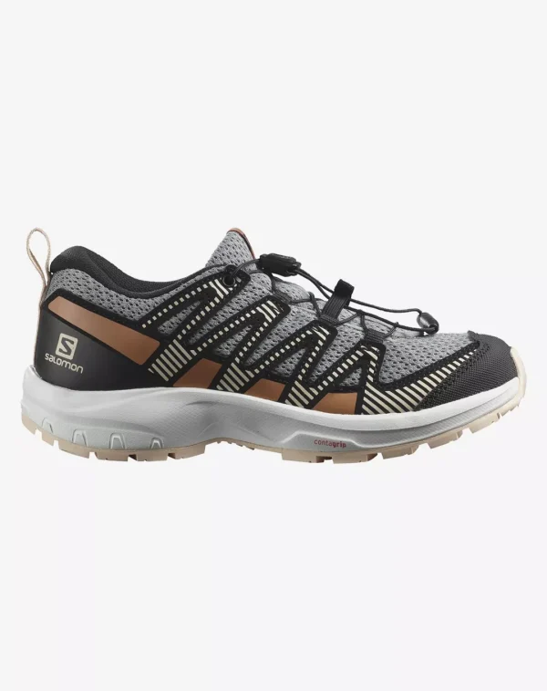 נעלי X Pro V8 Junior – Salomon-L417622 – monument-mocha-mousse-sun-kiss – 1