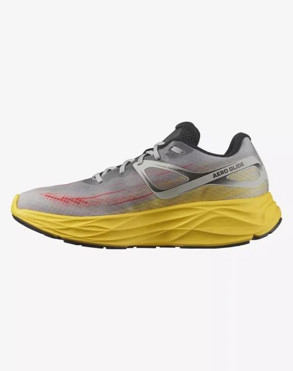 נעלי Aero Glide – Salomon-L472798 – ghost-gray-lemon-black – 4