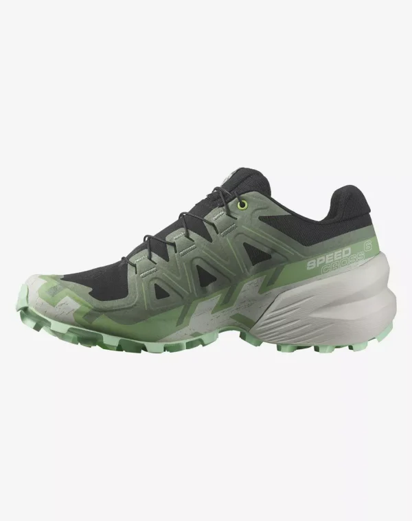 נעלי Speedcross 6 – Salomon-L473013 – black-laurel-wreath-green-ash – 4