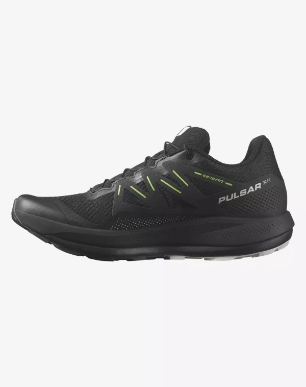 נעלי Pulsar Trail – Salomon-L473852 – black-black-green-gecko – 4