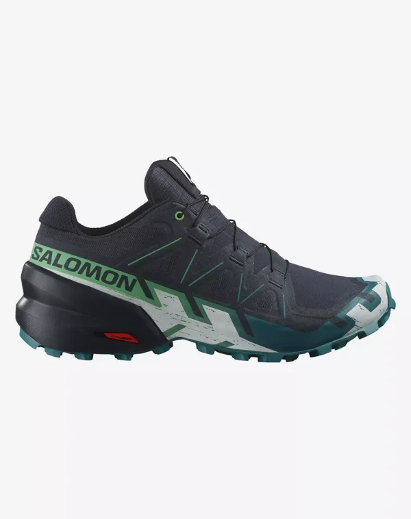 נעלי Supercross 4 W – Salomon-L474653 – carbon-tahitian-tide-white – 1