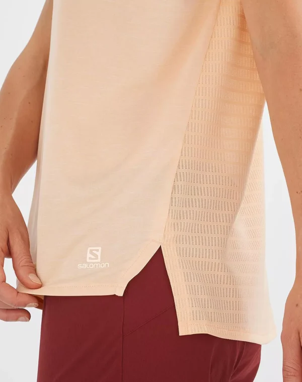גופייה Outline Summer – Salomon-LC170820 – apricot-ice – 2