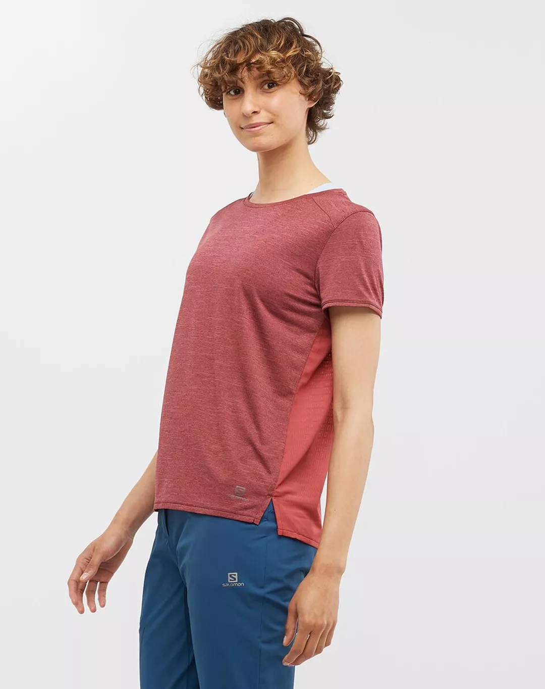 חולצה Outline Summer – Salomon-LC170890 – cabernet – 1