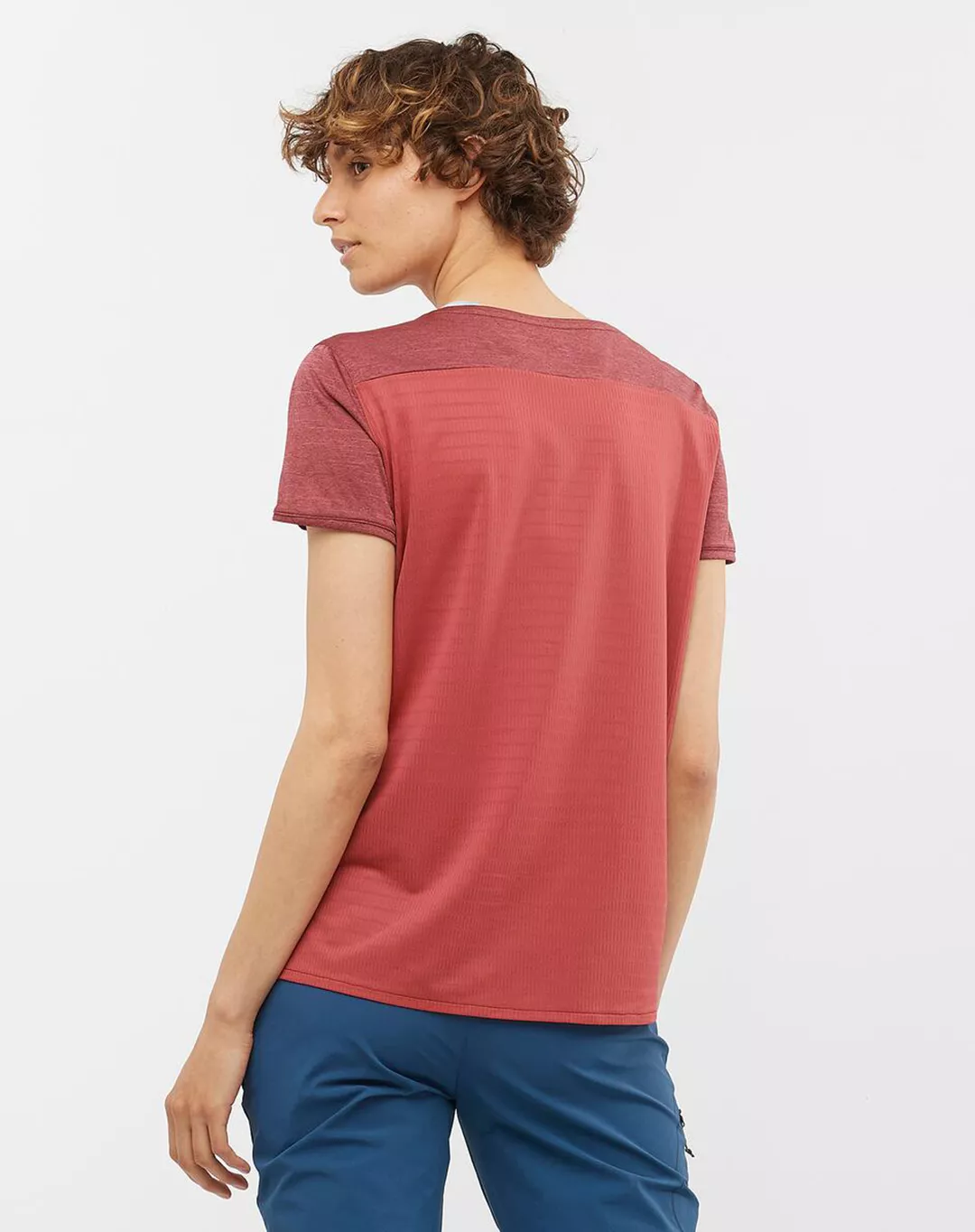 חולצה Outline Summer – Salomon-LC170890 – cabernet – 1