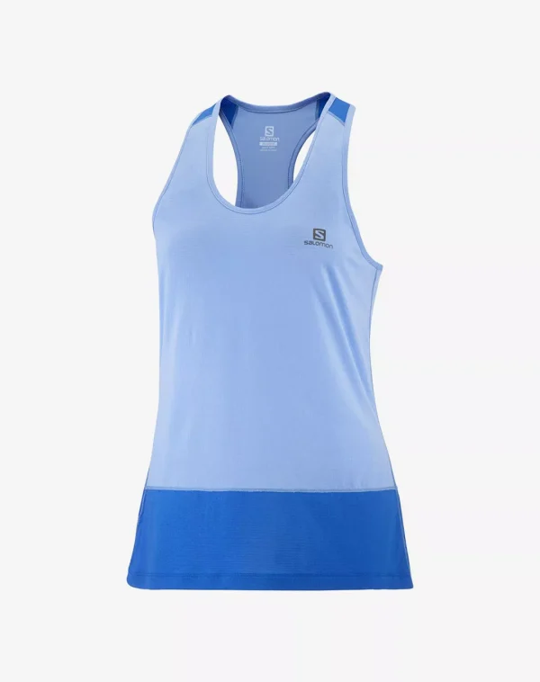 גופייה Cross Run Tank – Salomon-LC172810 – provence-heather-nautical-blue – 3