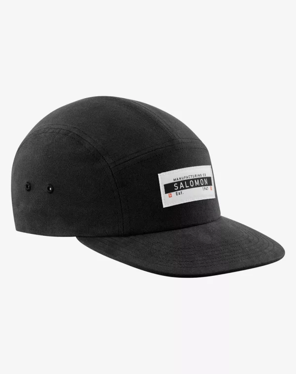 כובע Cap Five – Salomon-LC181910 – washed-black-black – 1