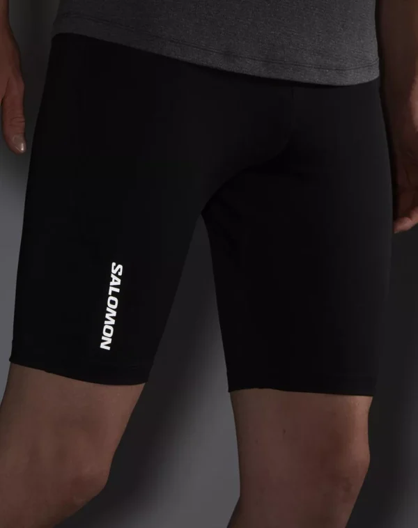 טייץ קצר Cross Short – Salomon-LC186780 – deep-black – 4