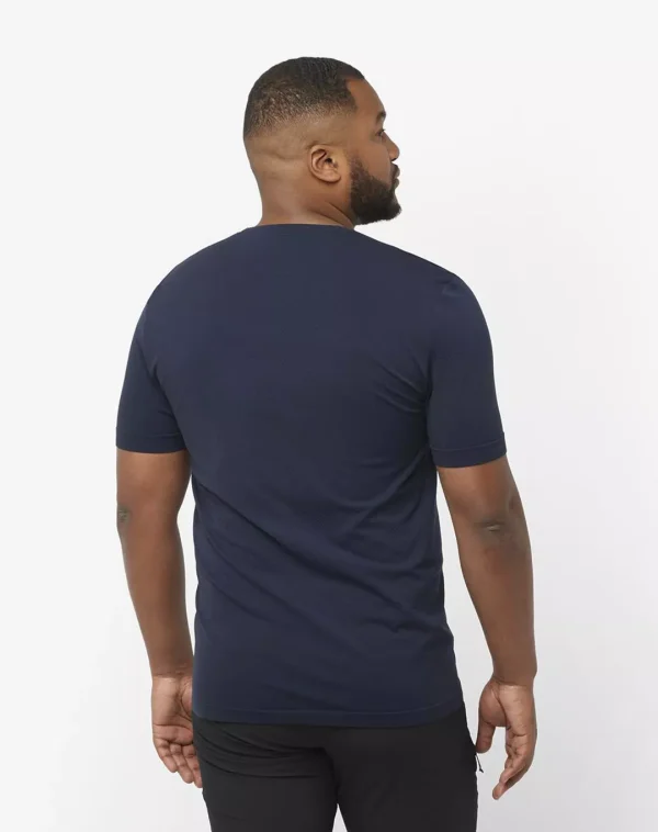 חולצה Essential Seamless – Salomon-LC203650 – navy-iris-night-sky – 1