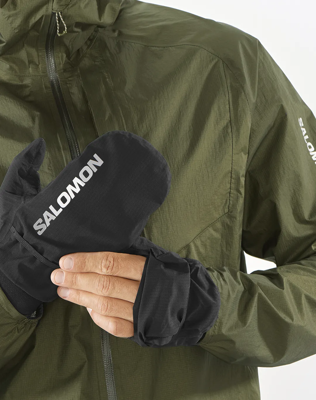 כיסוי כפפות נגד גשם Bonatti Wp Mitten – SALOMON-LC2052000 – deep-black – 1
