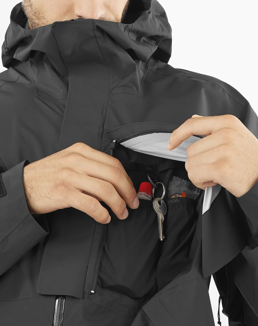 מעיל Outerpath Wp Pro – SALOMON-LC2206000 – deep-black – 4