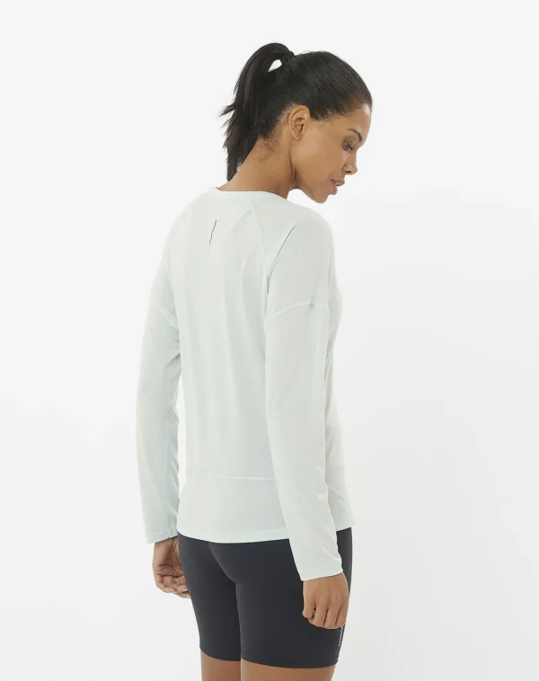 חולצת נשים Cross Run Tee LS – SALOMON-LC2270600 – misty-blue – 2
