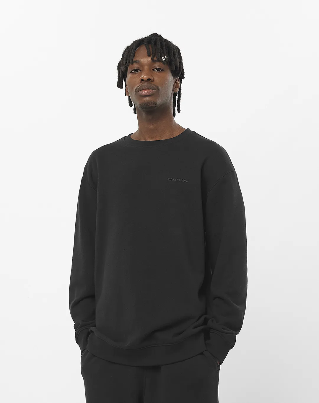 חולצת Sal Logo Pride Crew – SALOMON-LC2287000 – deep-black – 1