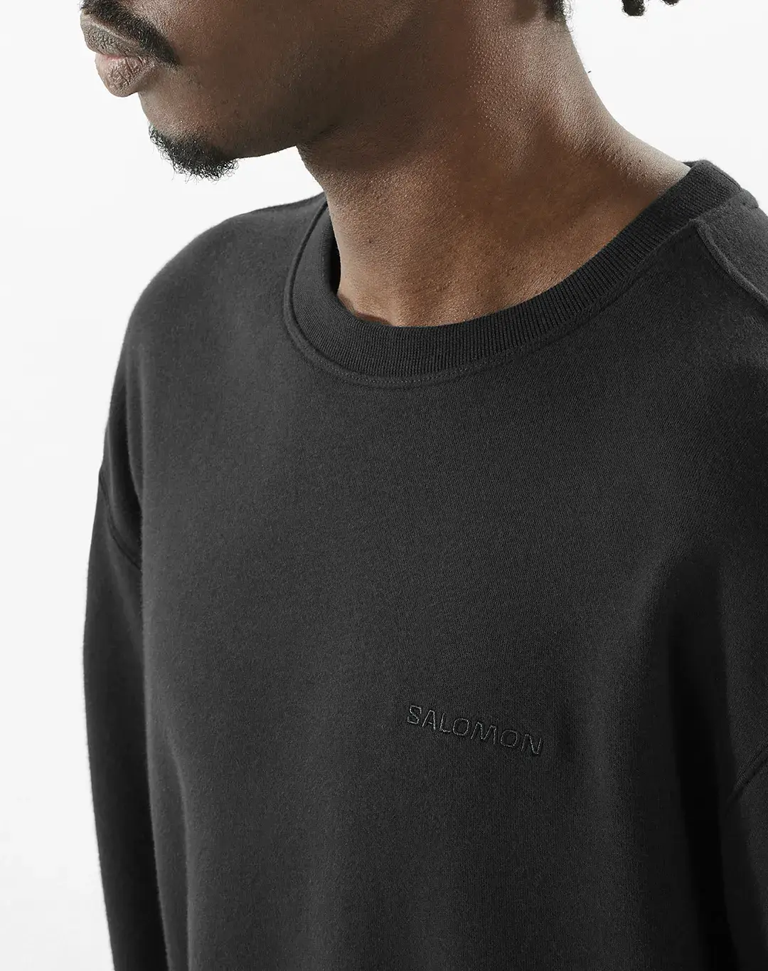 חולצת Sal Logo Pride Crew – SALOMON-LC2287000 – deep-black – 3