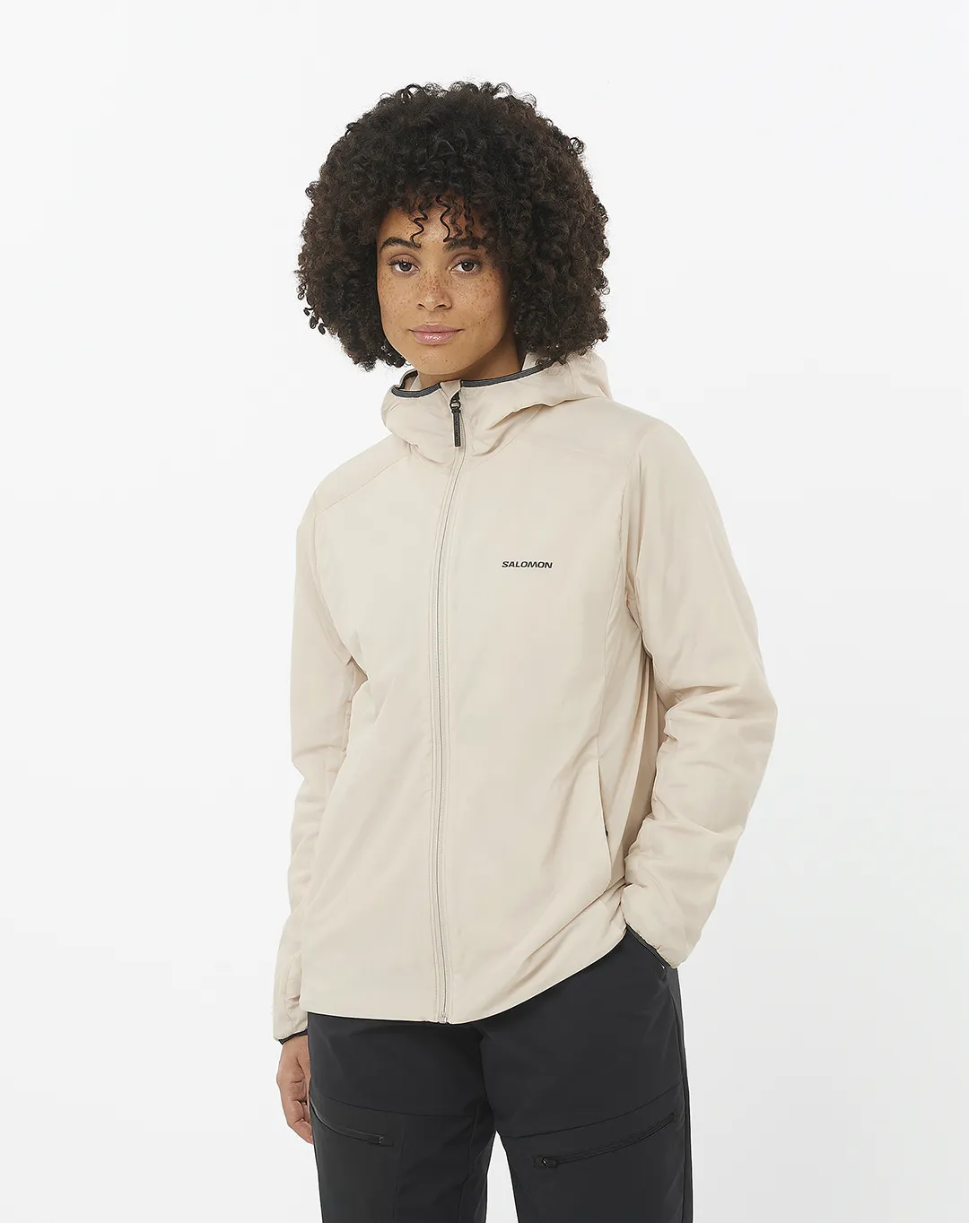 מעיל נשים Mountain Flex Hood – SALOMON-LC2298300 – rainy-day – 1