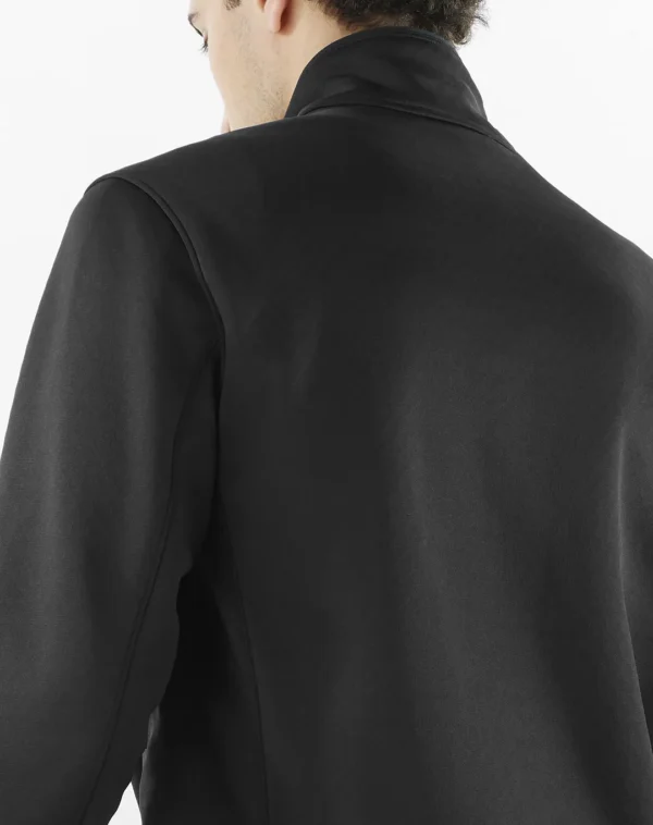 עליונית פליז Sntial Midfleece Fz – SALOMON-LC2300800 – deep-black – 5