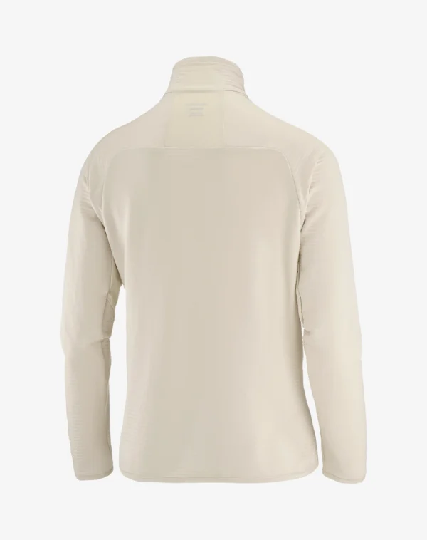 עליונית נשים פליז Sntial Midfleece Fz – SALOMON-LC2326600 – rainy-day – 2