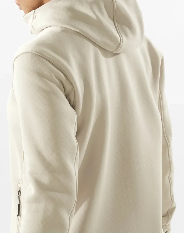 עליונית נשים פליז Sntial Midfleece Fz – SALOMON-LC2326600 – rainy-day – 4