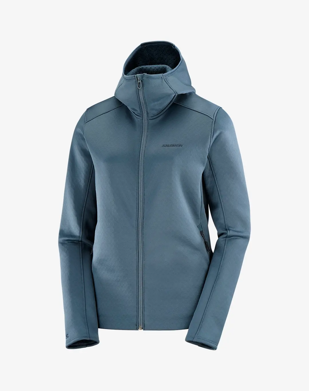 עליונית נשים פליז Sntial Midfleece Fz – SALOMON-LC2326700 – midnght-navy – 1