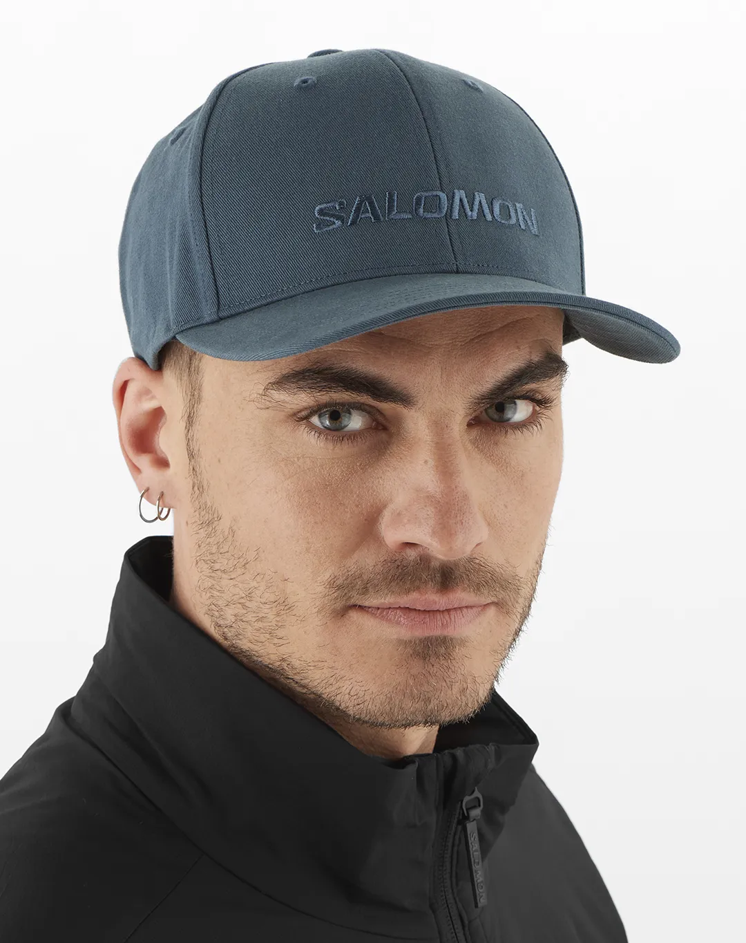 כובע Salomon Logo Cap – SALOMON-LC2335300 – midnight-navy – 1