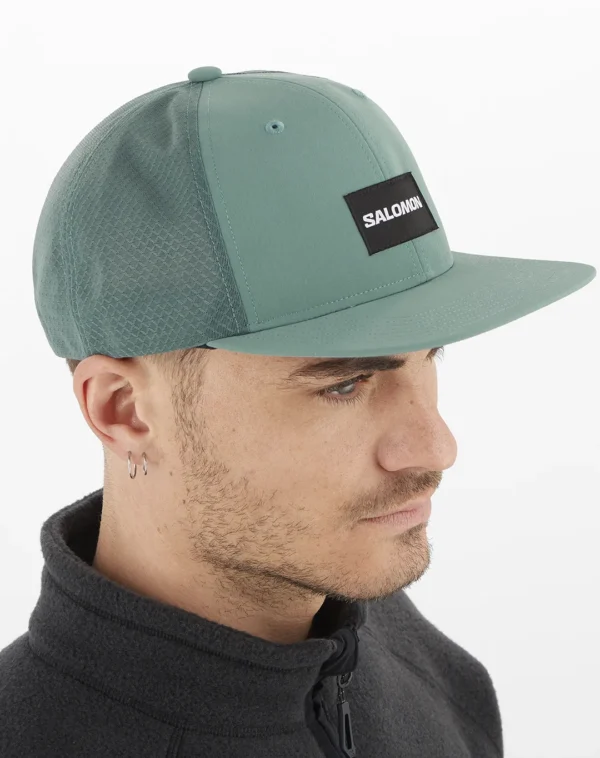 כובע Trucker Flat Cap – SALOMON-LC2357700 – north-atlantic – 1