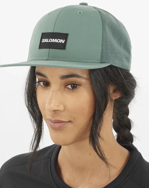 כובע Trucker Flat Cap – SALOMON-LC2357700 – north-atlantic – 2