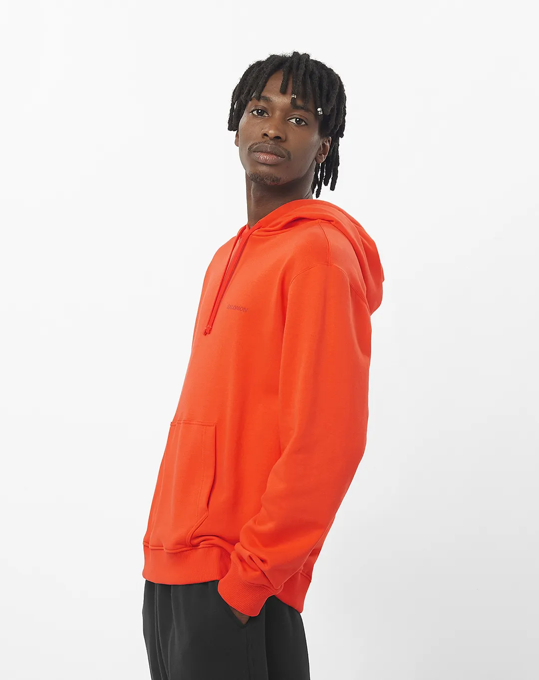 סווטשרט Droppin Hoody – SALOMON-LC2359100 – cherry-tomaot-aurora – 1