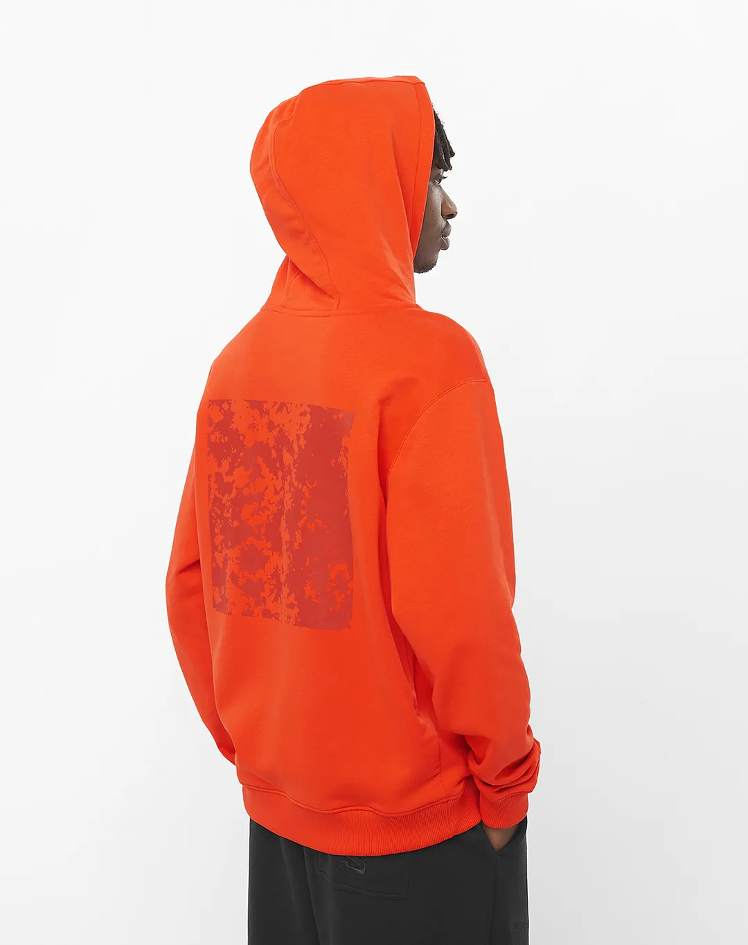 סווטשרט Droppin Hoody – SALOMON-LC2359100 – cherry-tomaot-aurora – 3