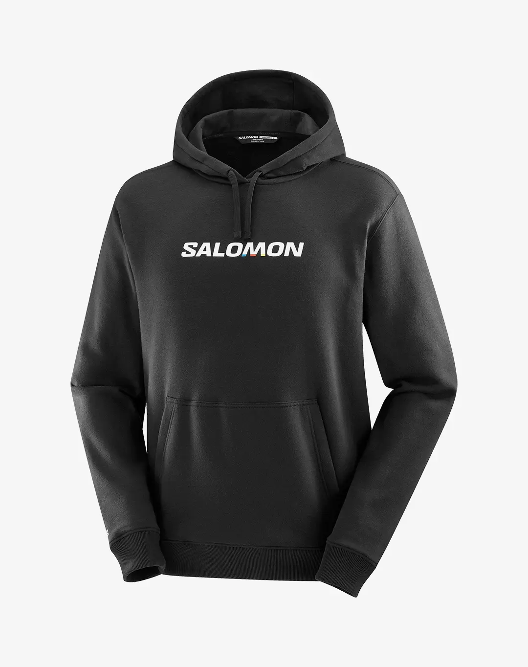 סווטשרט Sal Logo Perf Hoody – SALOMON-LC2360300 – deep-black – 1