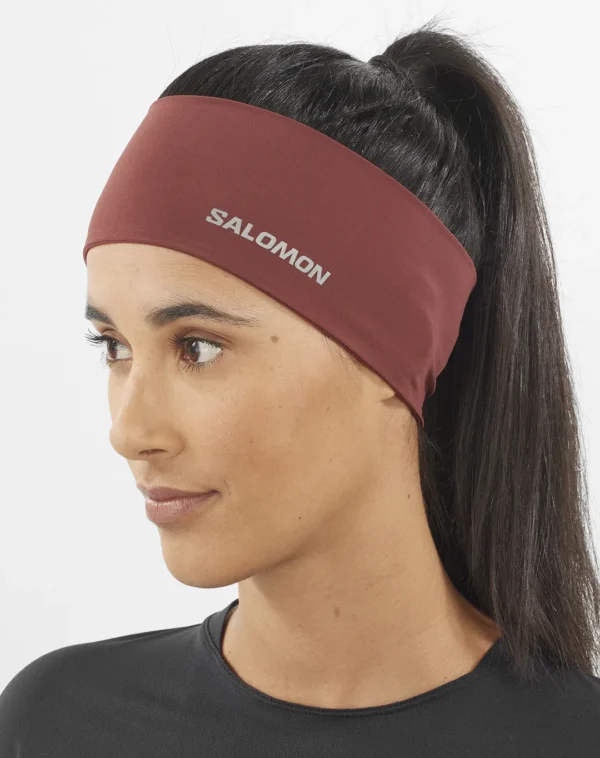 סרט ראש Sense Aero Headband – SALOMON-LC2368900 – rum-raisin – 2