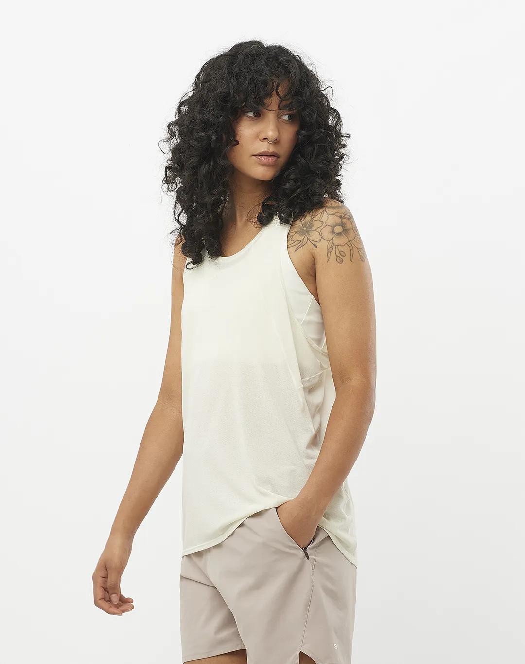 חולצת נשים Shkout Air Tank – SALOMON-LC2422300 – icicle – 1