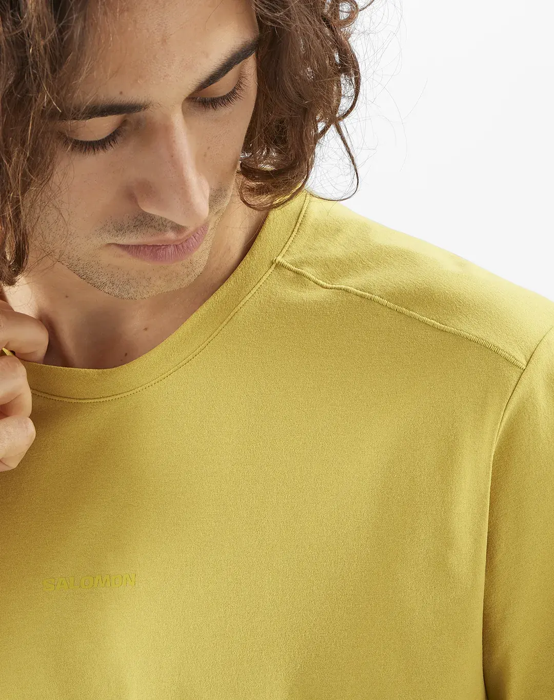 חולצת Trackline – SALOMON-LC2439100 – cress-green – 4