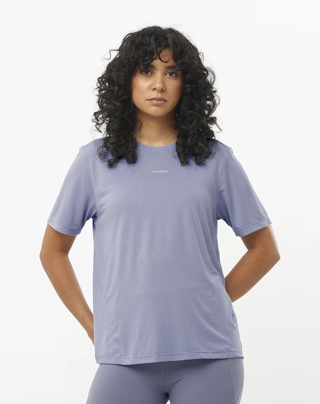 חולצת נשים Shkout Core – SALOMON-LC2704400 – blue-granite – 1