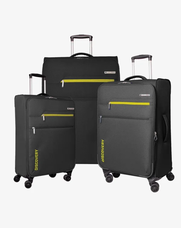 סט 3 מזוודות 20" 24" 28" Discovery