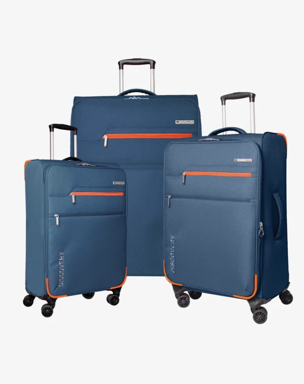 סט 3 מזוודות 20" 24" 28" Discovery