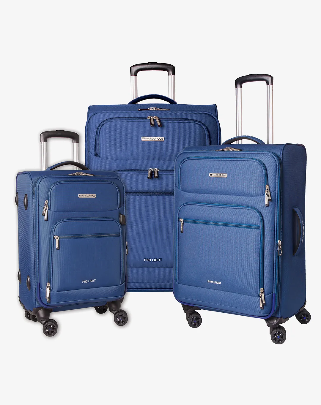 סט 3 מזוודות 20" 24" 28" PROLIGHT