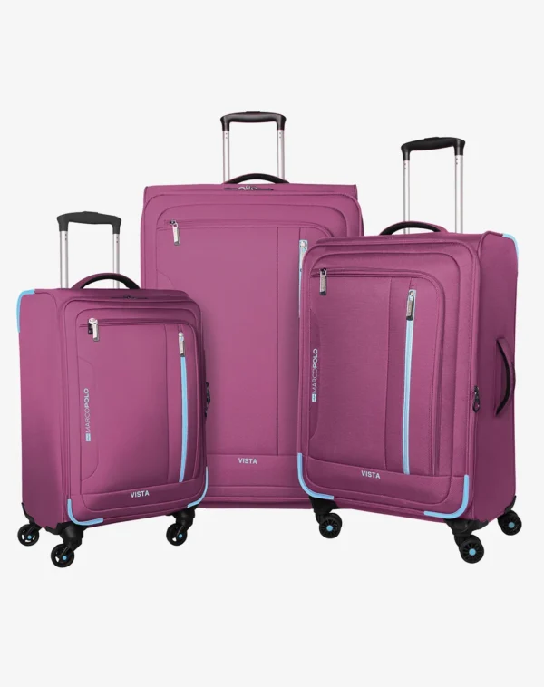 סט 3 מזוודות 20" 24" 28" VISTA