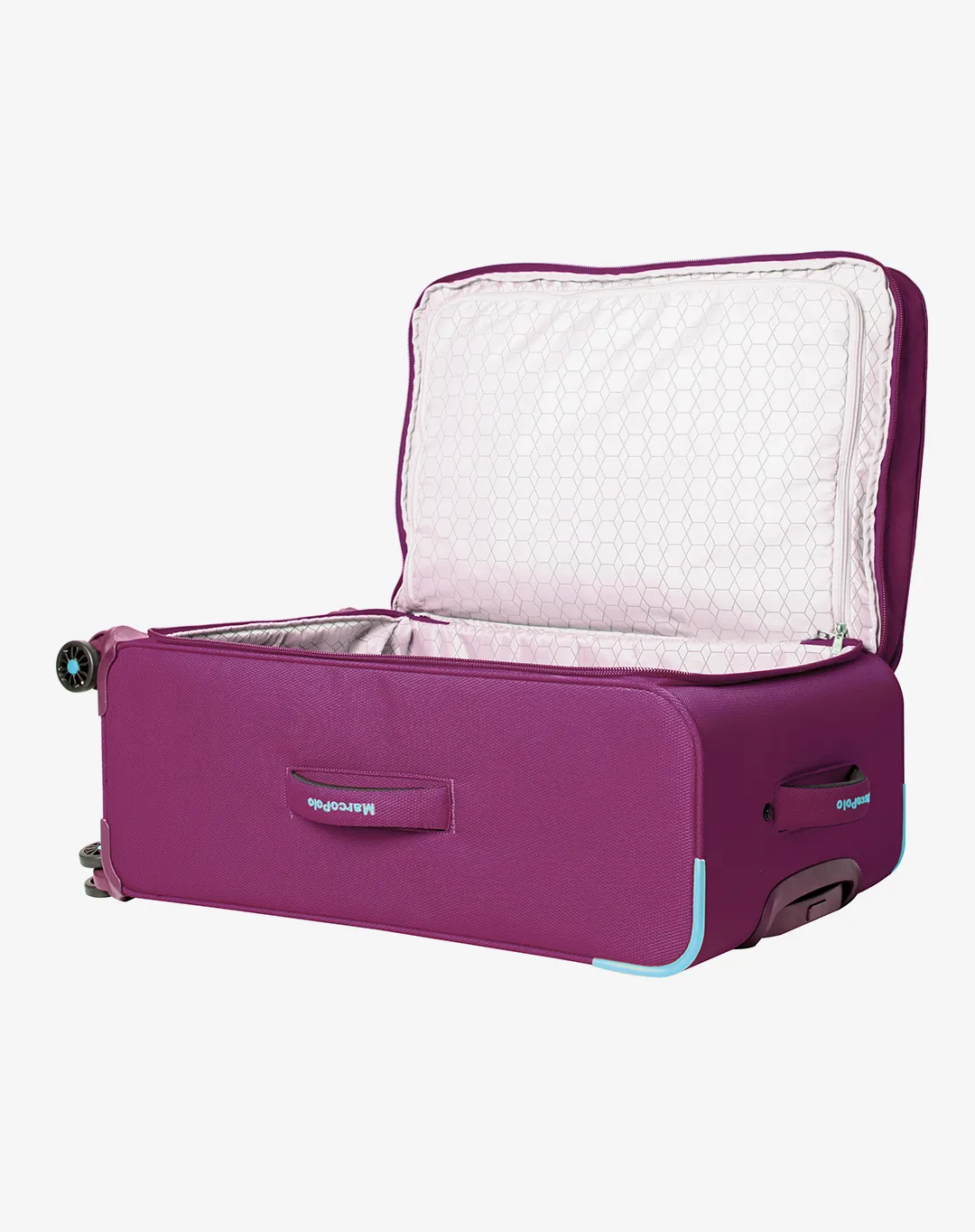 סט 3 מזוודות 20" 24" 28" VISTA – – סגול-כהה – 2