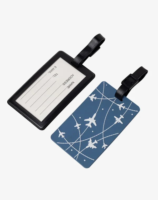 תגיות מזוודה PVC