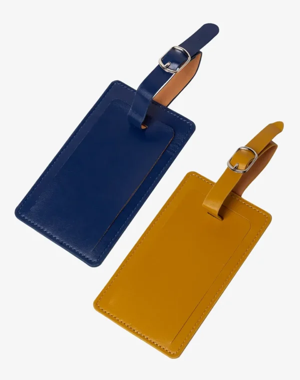 תגיות מזוודה דמוי עור