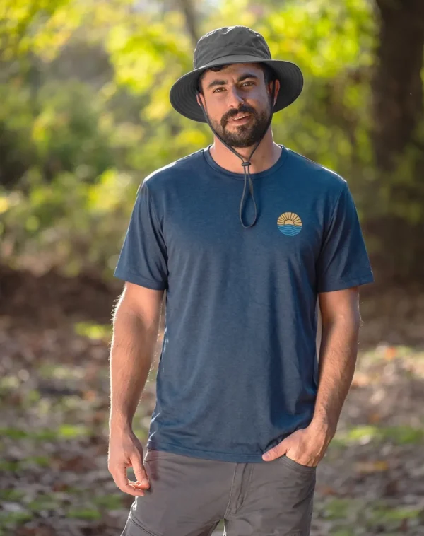 Theo חולצה קצרה מודפסת