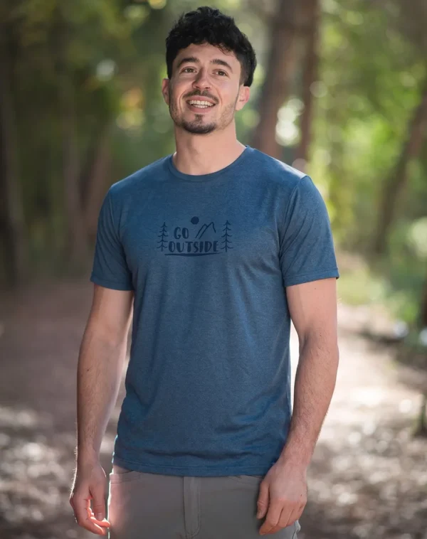 Theo חולצה קצרה מודפסת